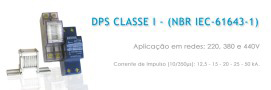 DPS CLASSE I - (NBR IEC-61643-1)